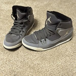 Grey Jordans size 12